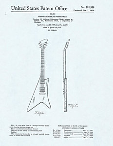 232x300 Fender Guitars Drawings