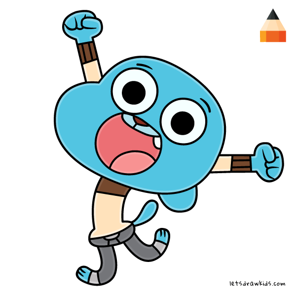 600x600 How To Draw Gumball