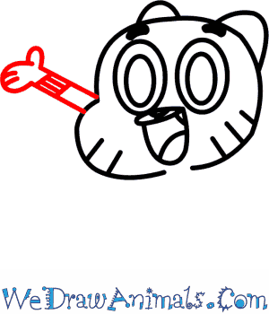 300x350 How To Draw Gumball From The Amazing World Of Gumball