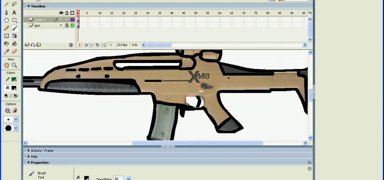 1280x600 How To Draw Guns In Macromedia Flash Adobe Flash Wonderhowto