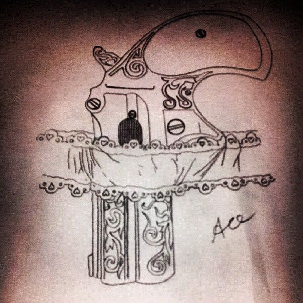 612x612 Lace Drawings Garter Tattoo Designs Custom