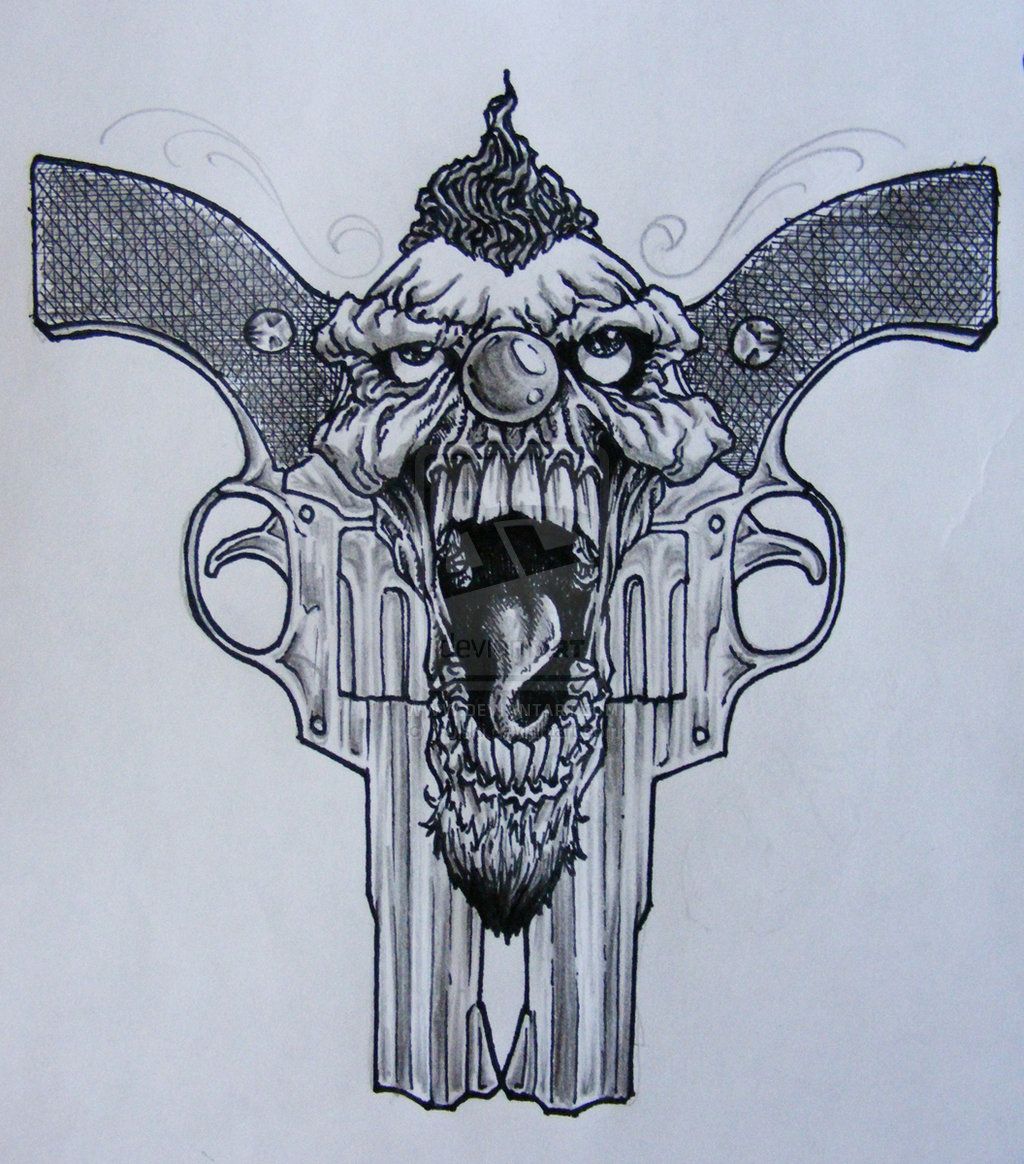 1024x1164 Clown Tattoo Art Clown Tattoo Arm Clowns Design Art Flash