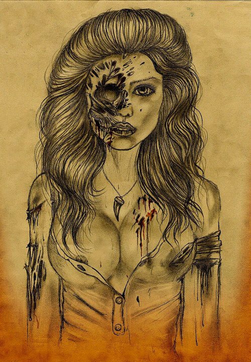 500x720 Hot, Alexandre Bremem, Art, Draw