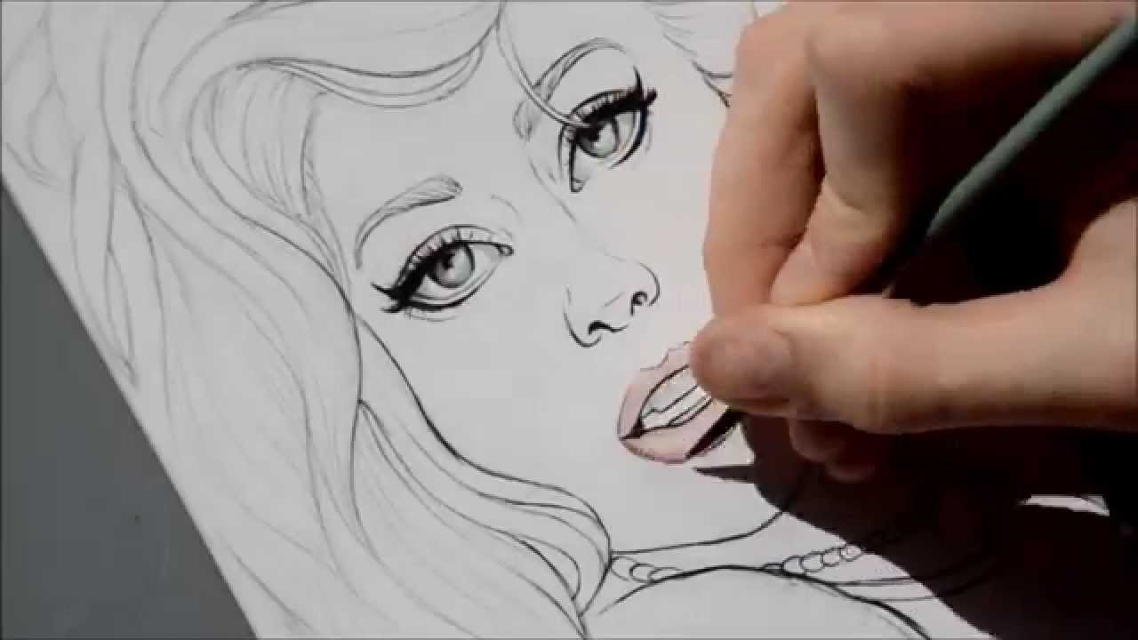 1280x720 Lady Gaga G.u.y Drawing By Rafalart