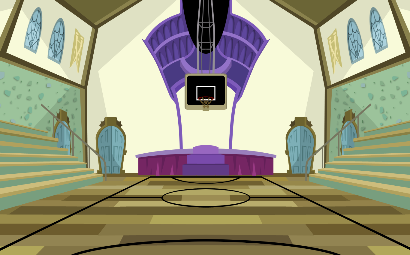 1366x850 Monster High Gymnasium Background By Teddy Beard