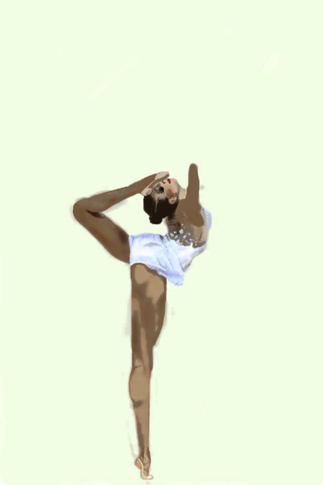 Gymnastic Drawing at GetDrawings | Free download
