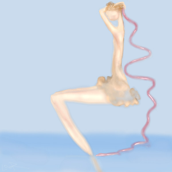 600x600 Sad Gymnastics Girl! A People Speedpaint Drawing By Loor