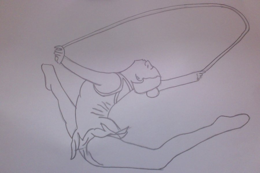 900x600 Rhythmic Gymnastics (Rope) By Slytherinzoe