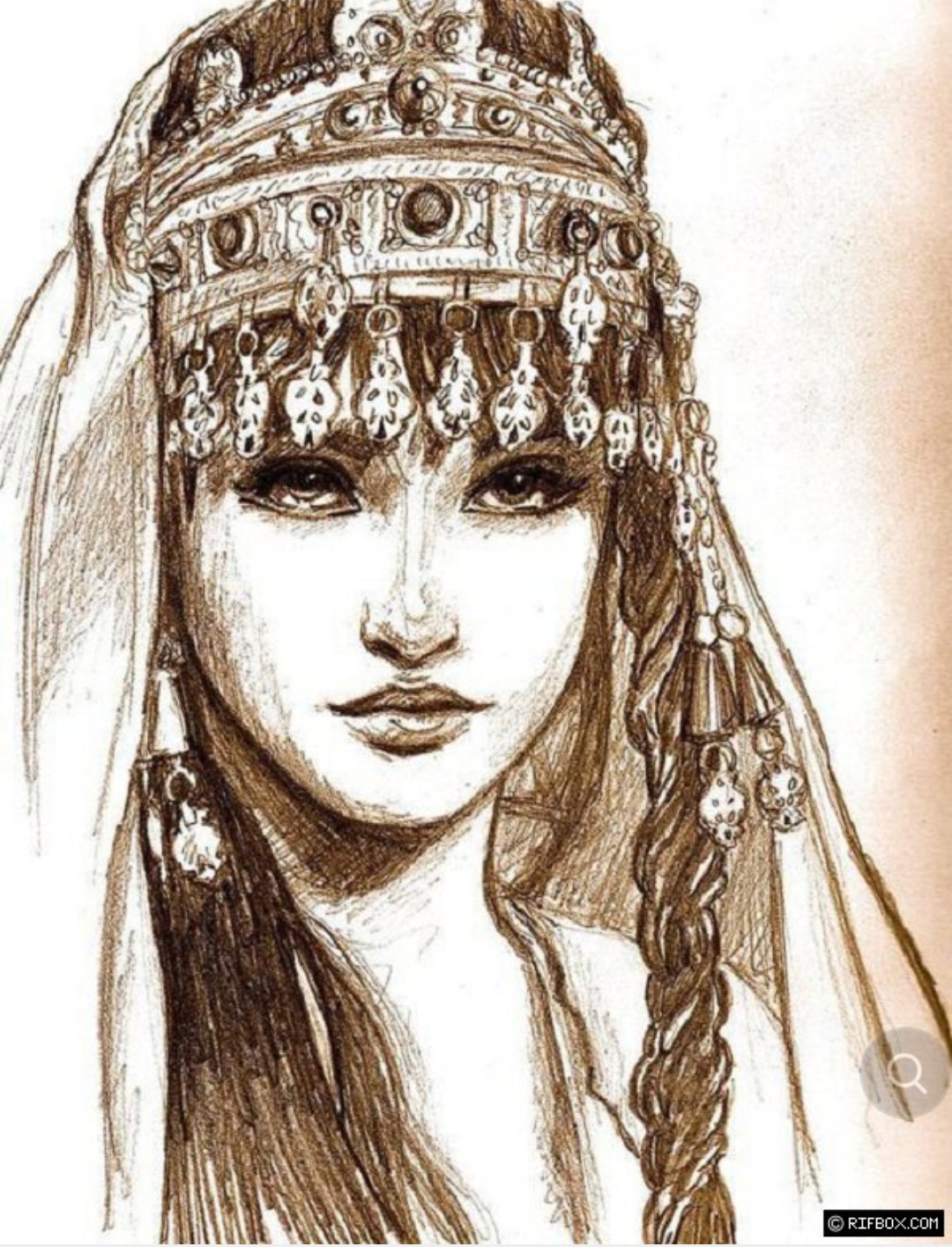 Gypsy Drawing at GetDrawings | Free download