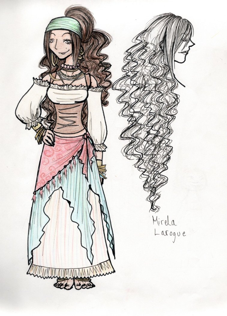 757x1055 Gypsy Woman By Mindlessthing