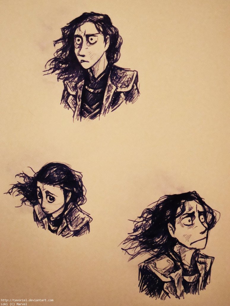 775x1031 Loki W Hair Blowing In The Wind Idk By Tavoriel