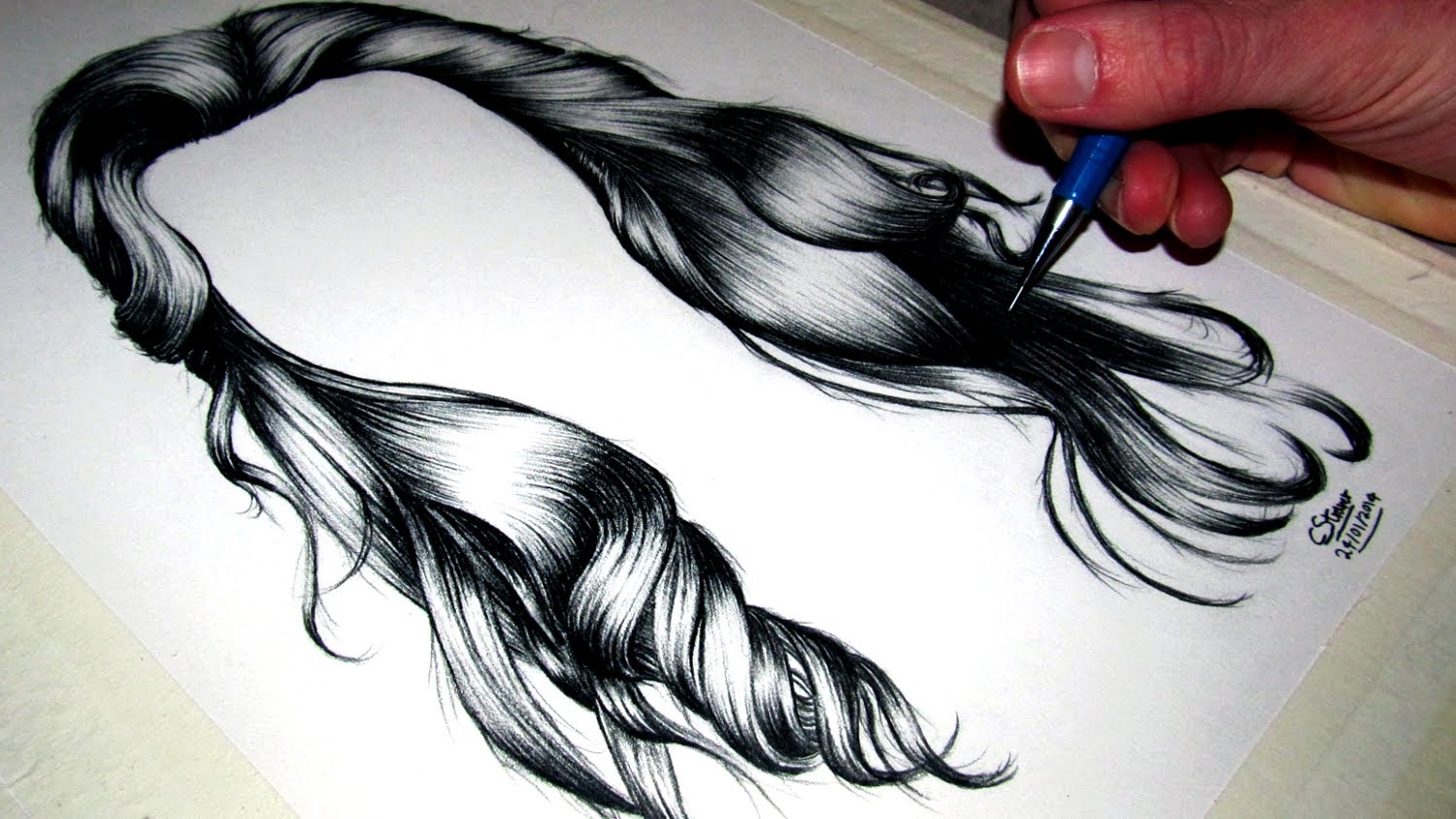 1500x844 How To Draw Realistic Hair