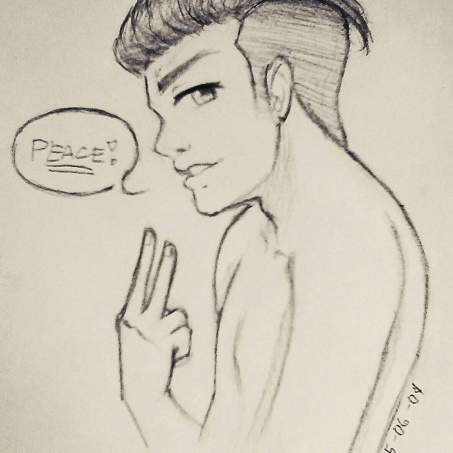 894x894 Just Drawing Haircut! By Neisan Korofuji