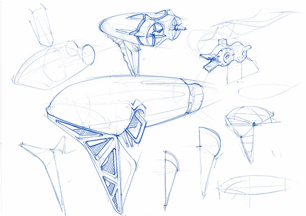 600x424 Hairdryer Concept Study On Behance