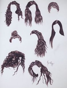 236x308 Si No Tienes Idea De Peinado Hacerle A Tu Dibujo Hair