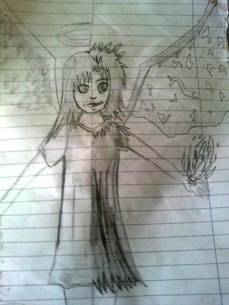774x1032 The Girl Half Demon Half Angel By Geox1996