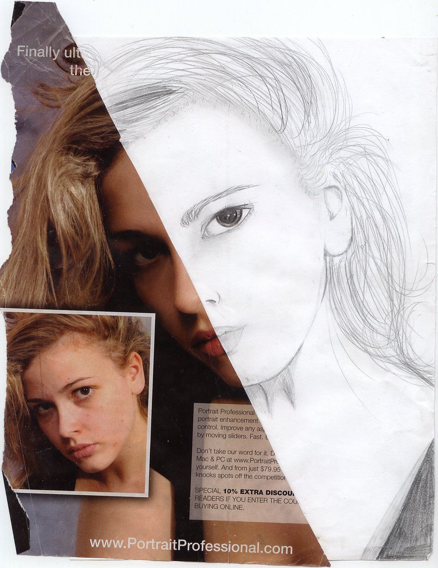 900x1167 Other Half Drawing, Right By