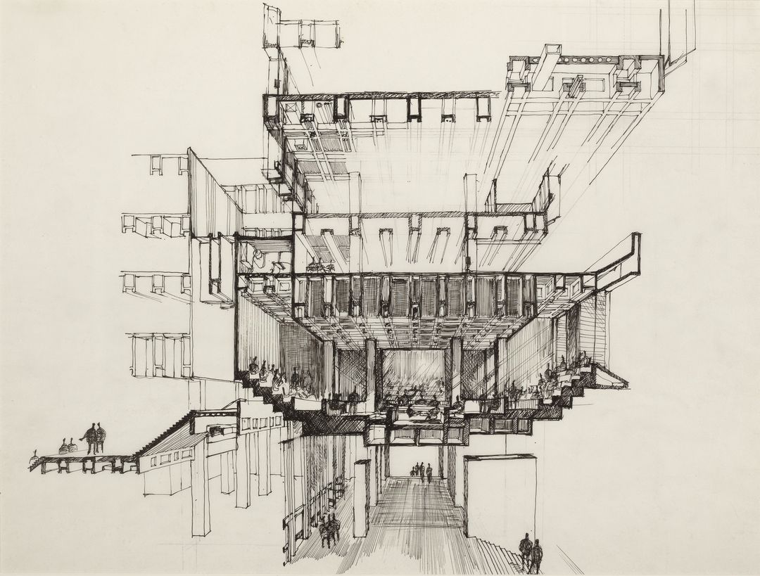1080x819 Tracings Of The Future Historic Boston City Hall Drawings Chart