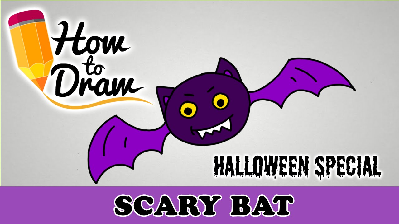 1280x720 How To Draw A Scary Bat
