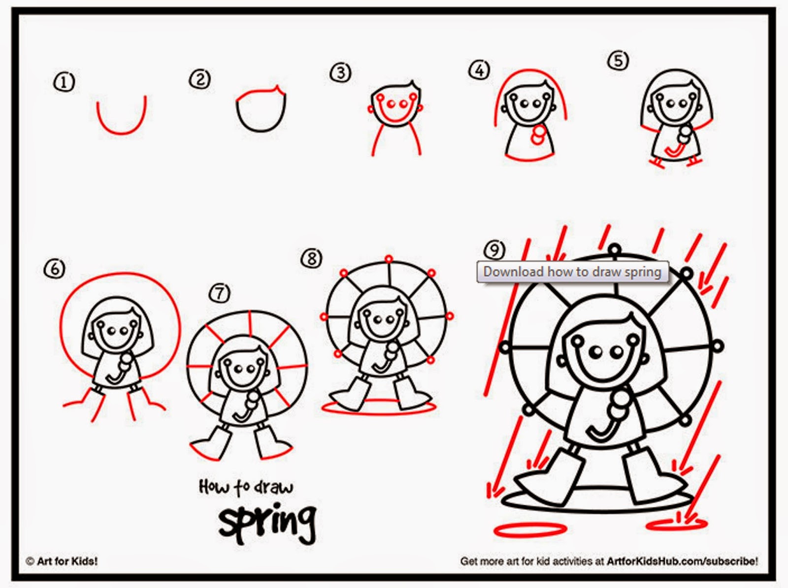 1600x1195 How To Draw Spring
