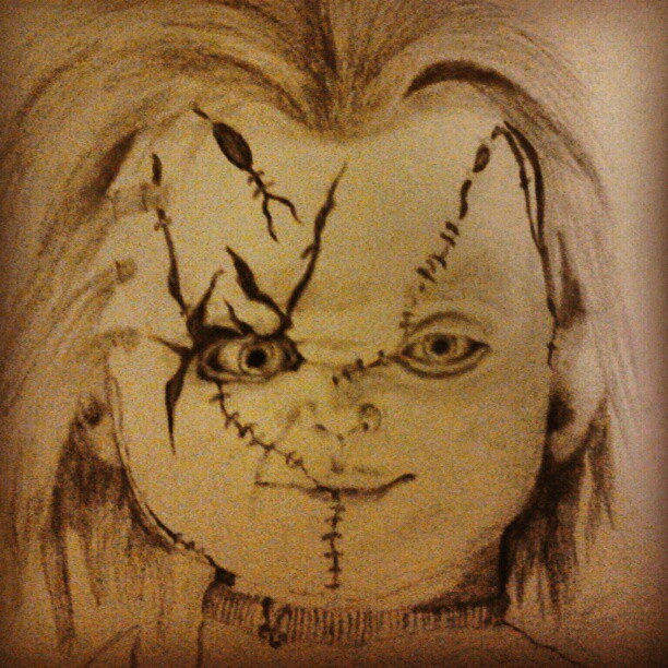612x612 Wanted To Draw Something For Halloween, Chucky ) By Lalauralor