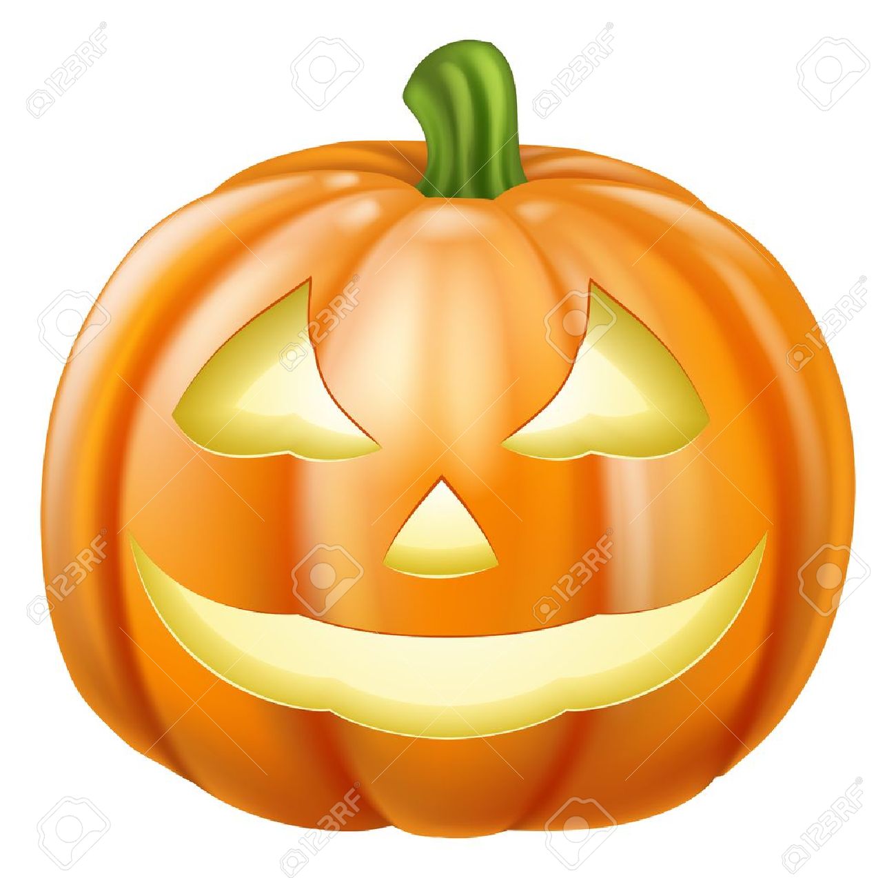 1300x1273 A Drawing Of An Orange Carved Halloween Pumpkin Lantern Royalty