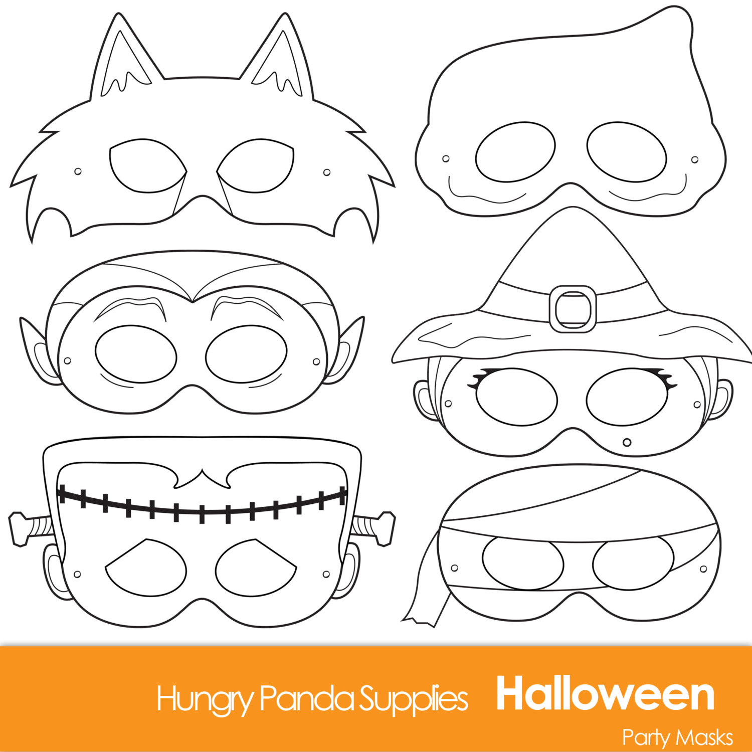 1500x1500 Halloween Masks To Print Fun For Christmas