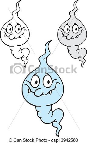 286x470 Smile Halloween Ghost Isolated On White Background Vector