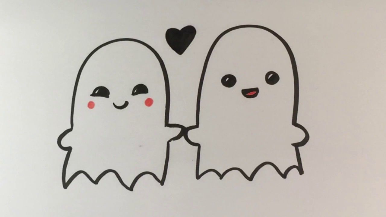 1280x720 How To Draw Ghosts In Love