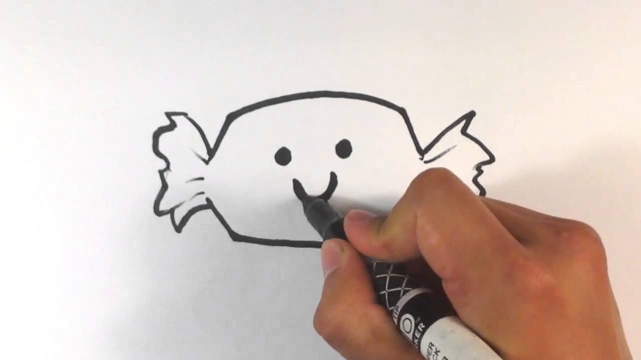 1280x720 How To Draw A Cute Candy Treat
