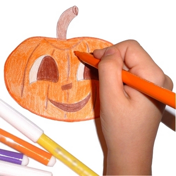 350x350 Pippi's Blog Halloween Drawings For Kids