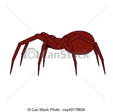 450x446 Halloween Spider Vector Illustration Vectors
