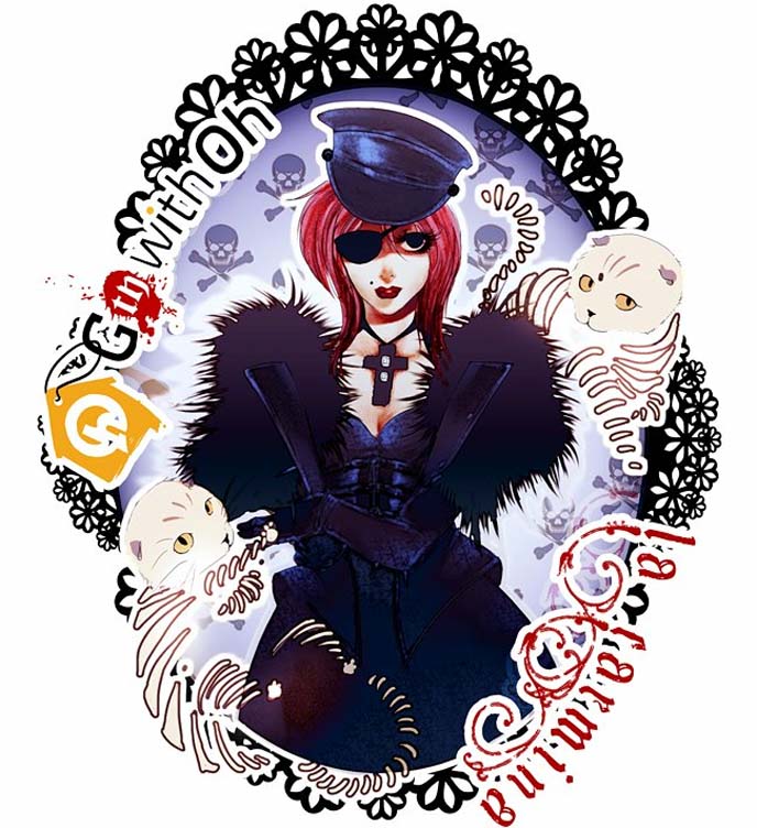 688x752 Spooky, Cute, Gothic, Halloween Art Drawings! Winners Of Goth