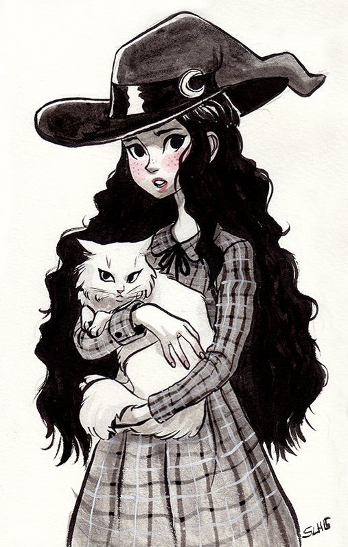 507x798 Sarah Lisa Hleb On Happy Halloween, Witches And Sketches