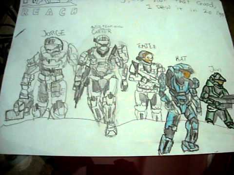 480x360 Halo Reach Drawing 2