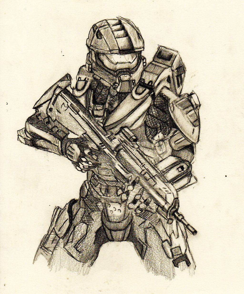 Halo 4 Drawing at GetDrawings | Free download