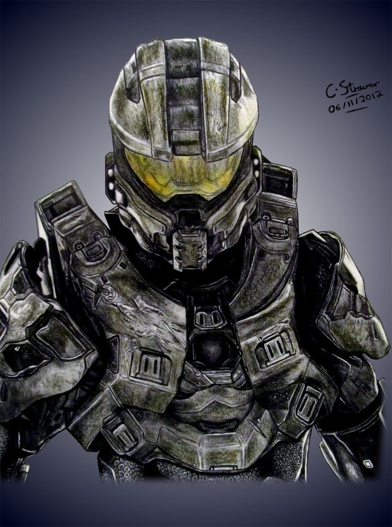 Halo 4 Drawing at GetDrawings | Free download