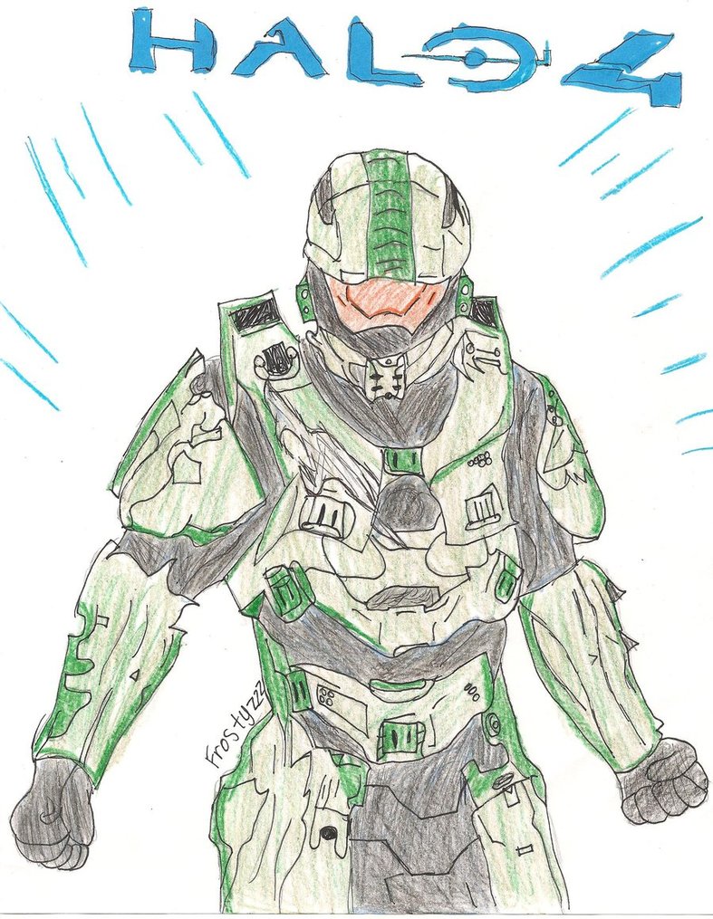 787x1015 Halo 4 Master Chief By Frostyzzz