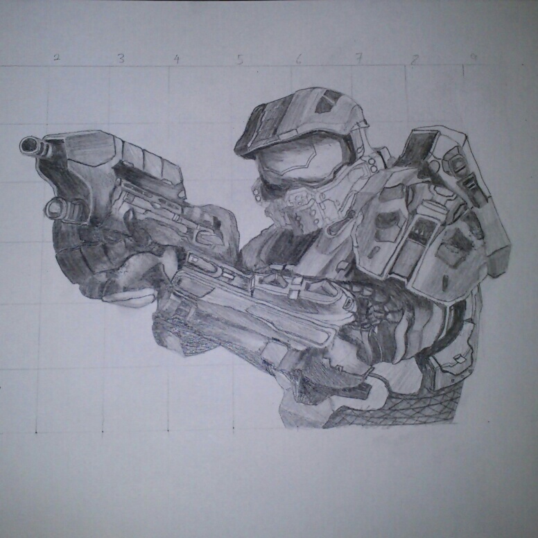 776x776 Halo 4 Master Chief By Skychow