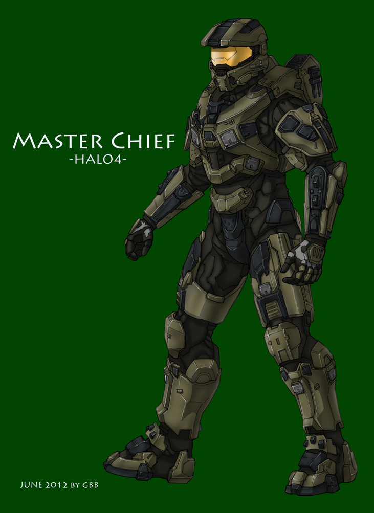 731x1003 Halo 4 Master Chief By Grandbigbird