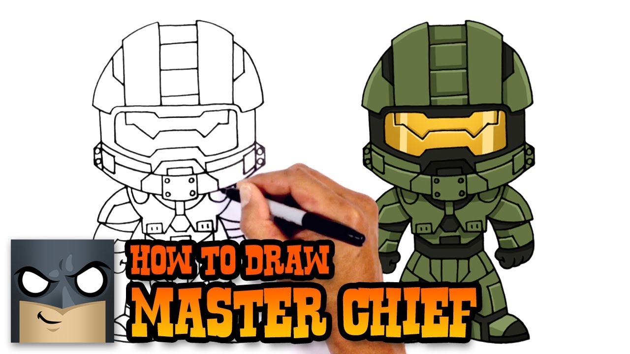 1280x720 How To Draw Master Chief Halo