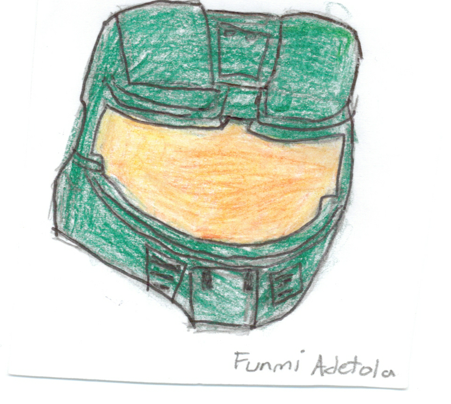 900x805 Master Chief's Helmet! By Funmiproductions