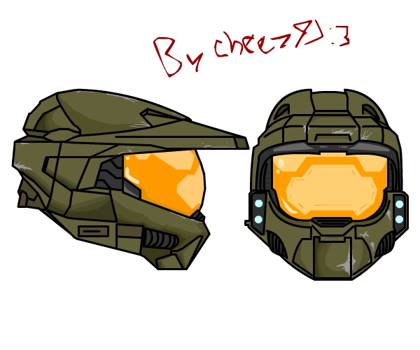 600x500 Master Chief Helmet +mark Vl  By Cheez47