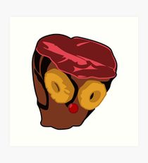 210x230 Rum Ham Drawing Art Prints Redbubble