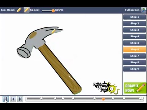 480x360 How To Draw A Hammer