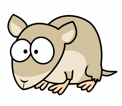 400x350 Drawing A Cartoon Hamster