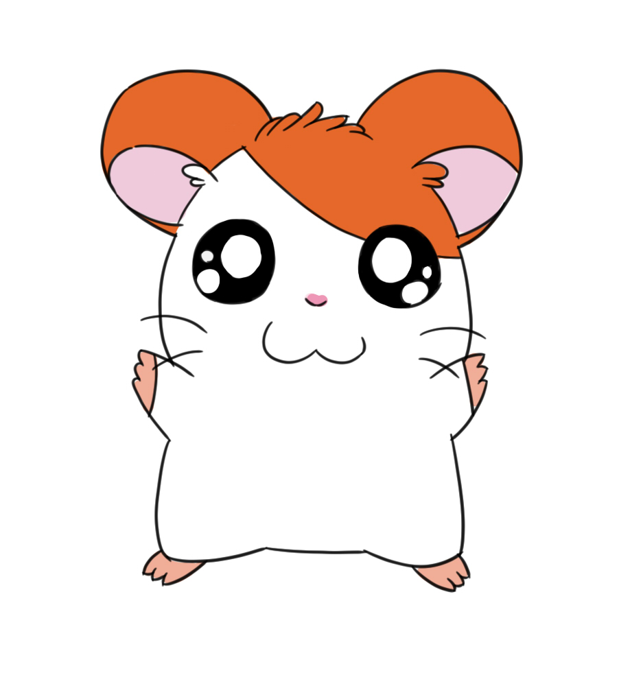 902x1000 How To Draw Hamtaro 10 Steps (With Pictures)