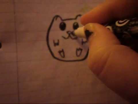 480x360 How To Draw A Cartoon Hamster