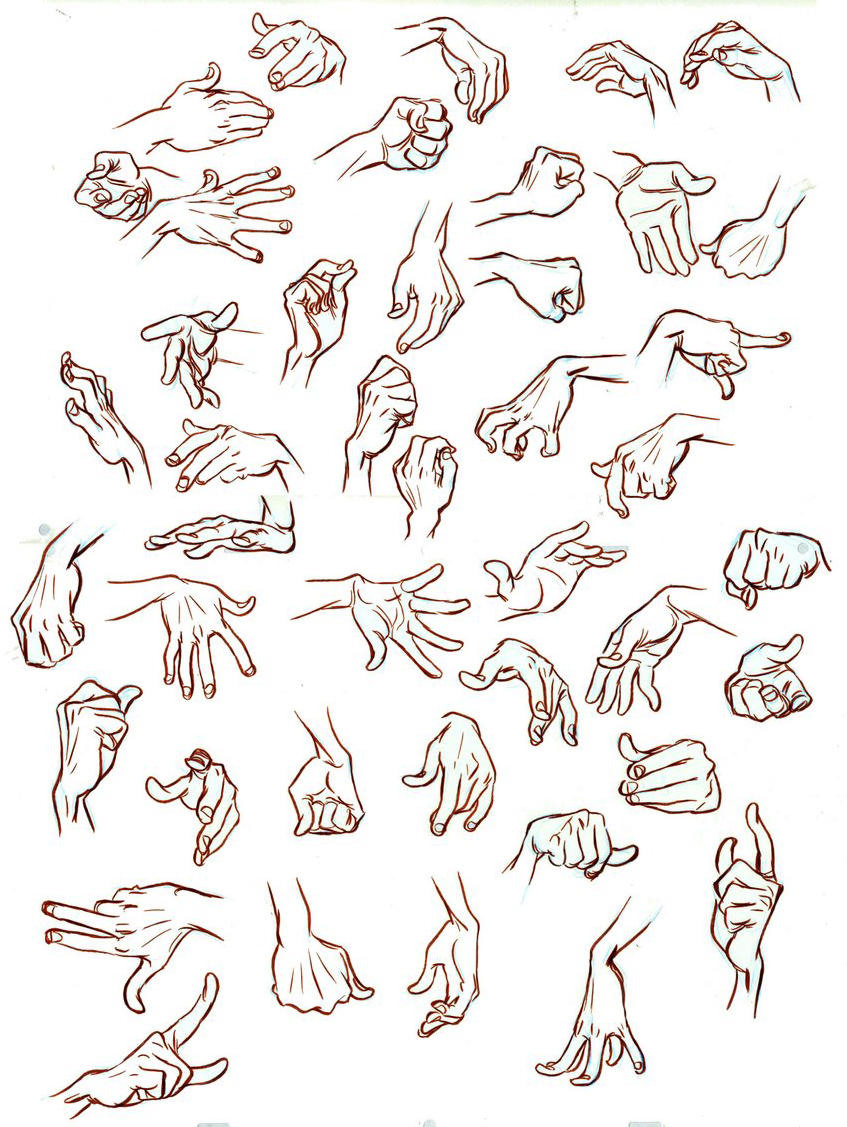 847x1127 Drawing Hands Cartooning Amp Animation