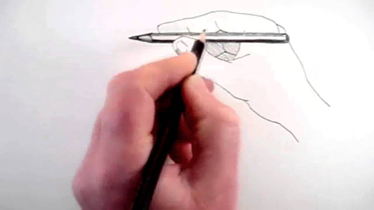 1280x720 How To Draw A Hand Drawing A Hand Narrated Step By Step